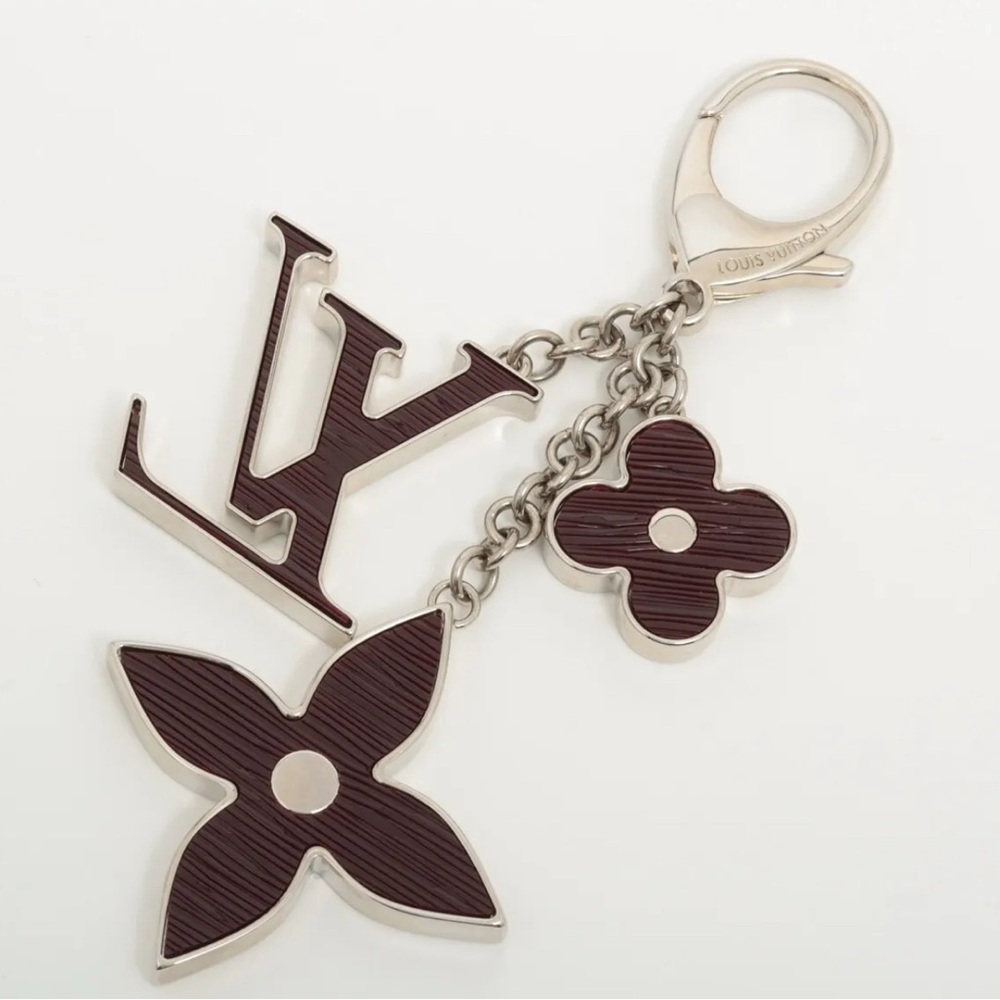 Louis Vuitton Bijou Sac Fleur De Epi Bag Charm Amarante - Picture 3 of 3